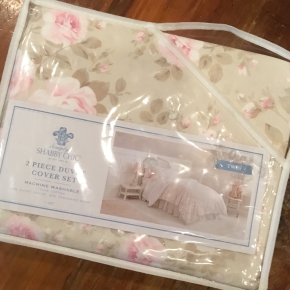 Simply Shabby Chic Bedding Sage Roses Twin Duvet Cover Poshmark